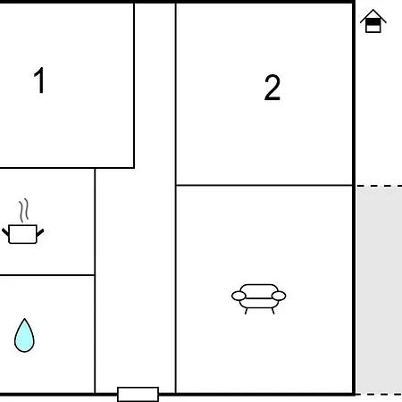 아파트 Lovely In With Wifi
